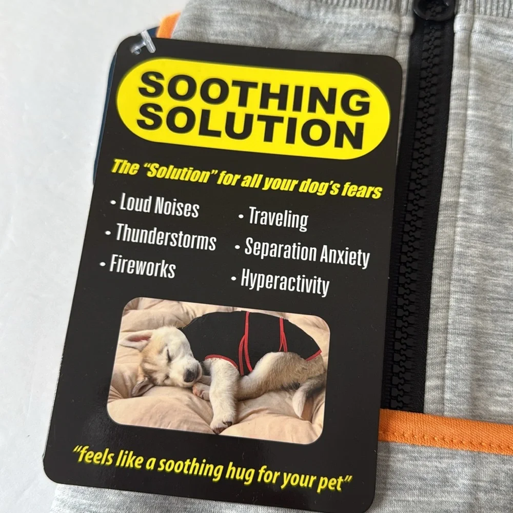 Pets First University of Tennessee Soothing Solution Petwear Zip Jacket Medium
